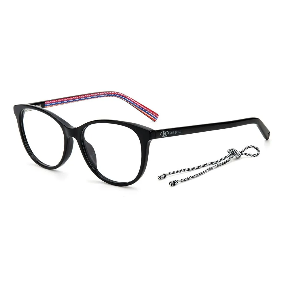 M Missoni Women's Black Acetate Frames