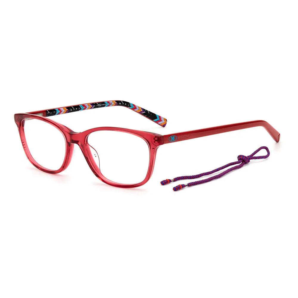 M Missoni Women's Red Acetate Frames
