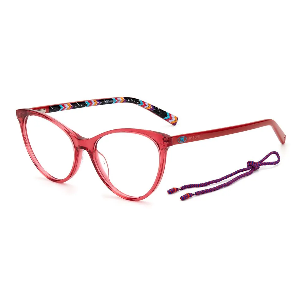 M Missoni Women's Red Acetate Frames