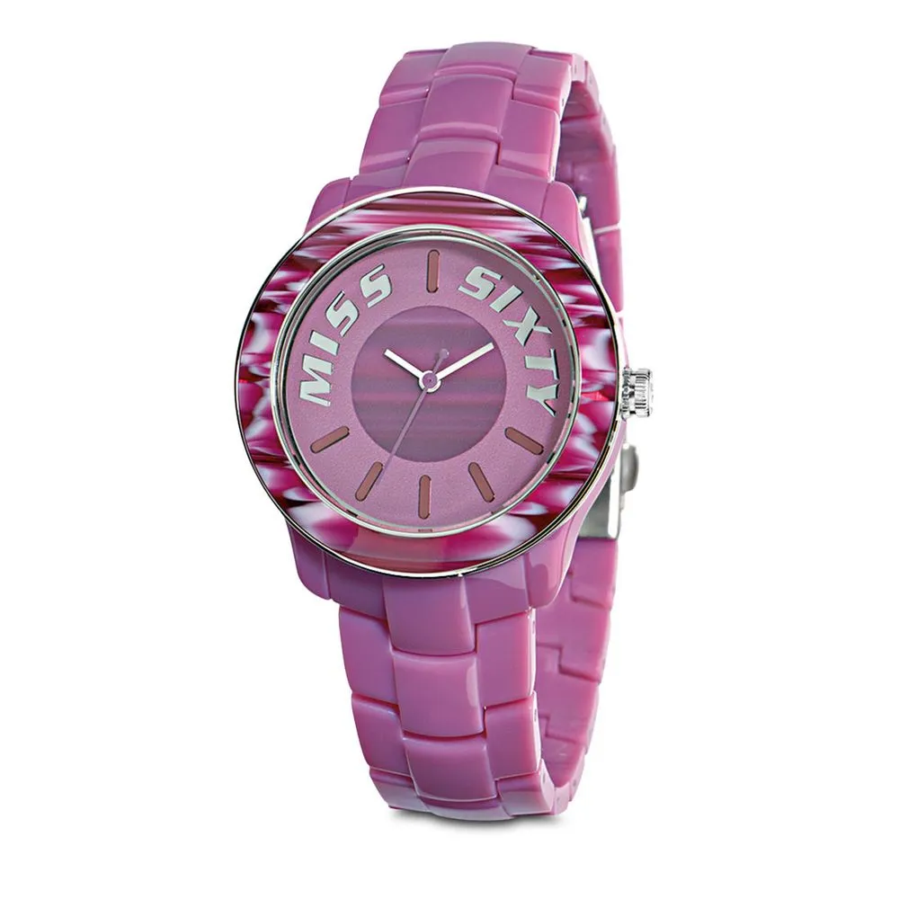 Miss Sixty Women's Purple Resin Watch