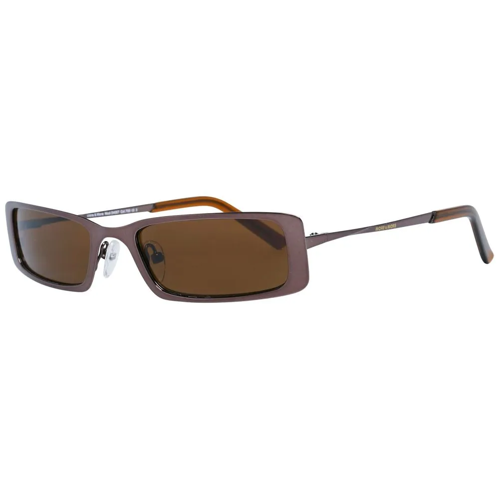 More & More Women's Brown Metal Sunglasses