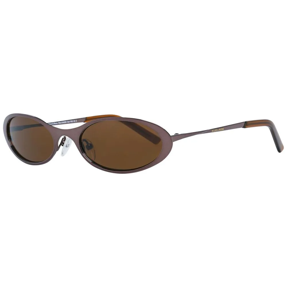 More & More Women's Brown Metal Sunglasses