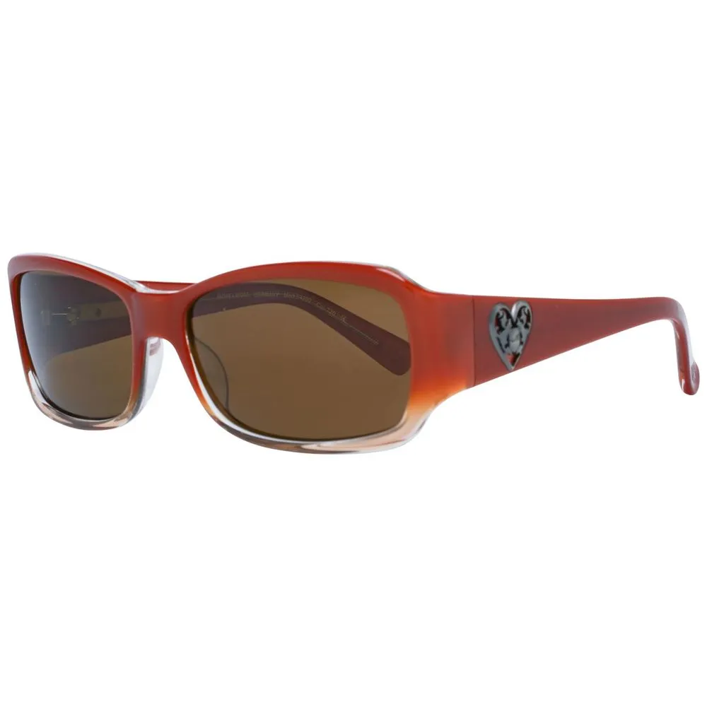 More & More Women's Orange Plastic Sunglasses