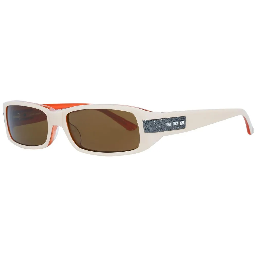More & More Women's Brown Plastic Sunglasses