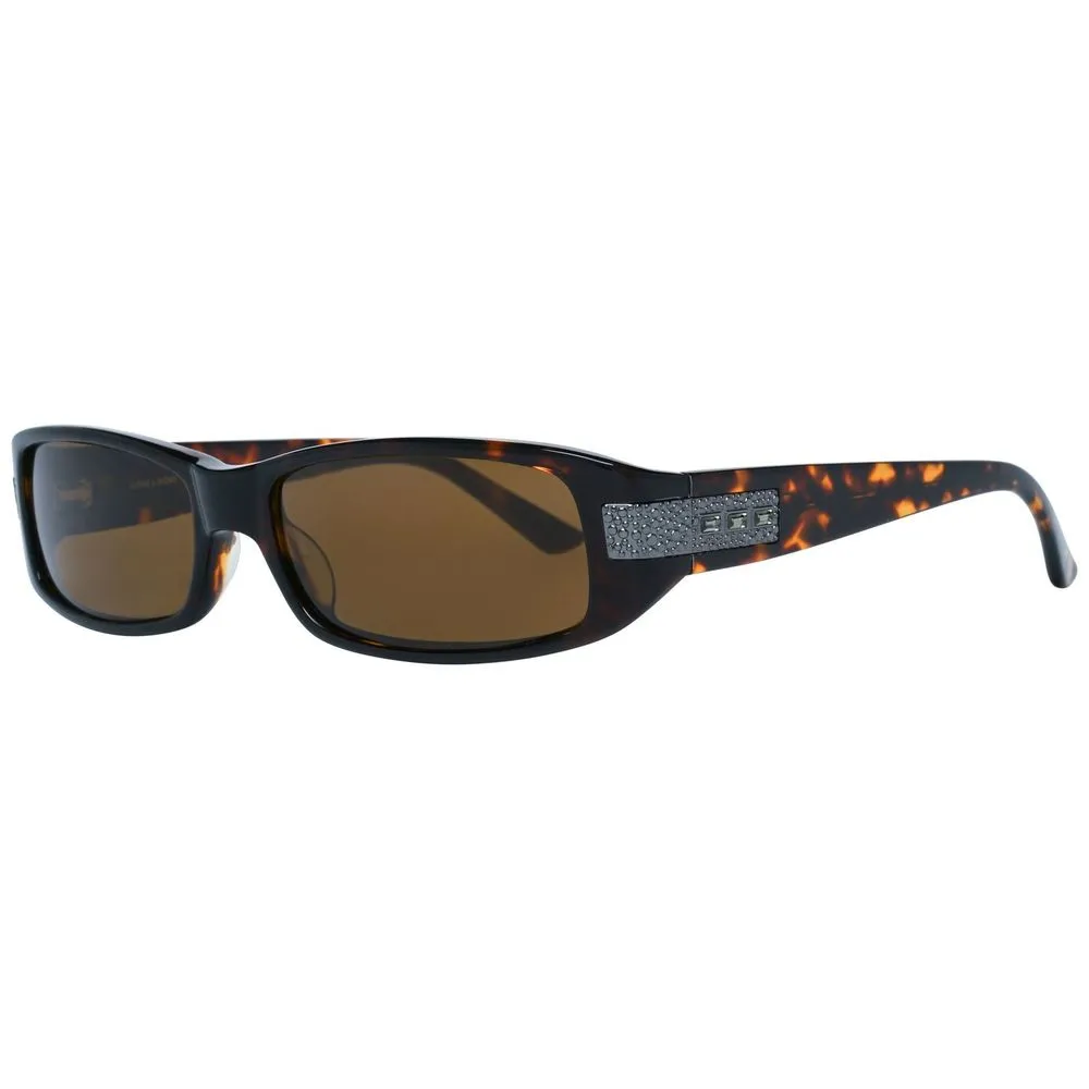 More & More Women's Brown Plastic Sunglasses