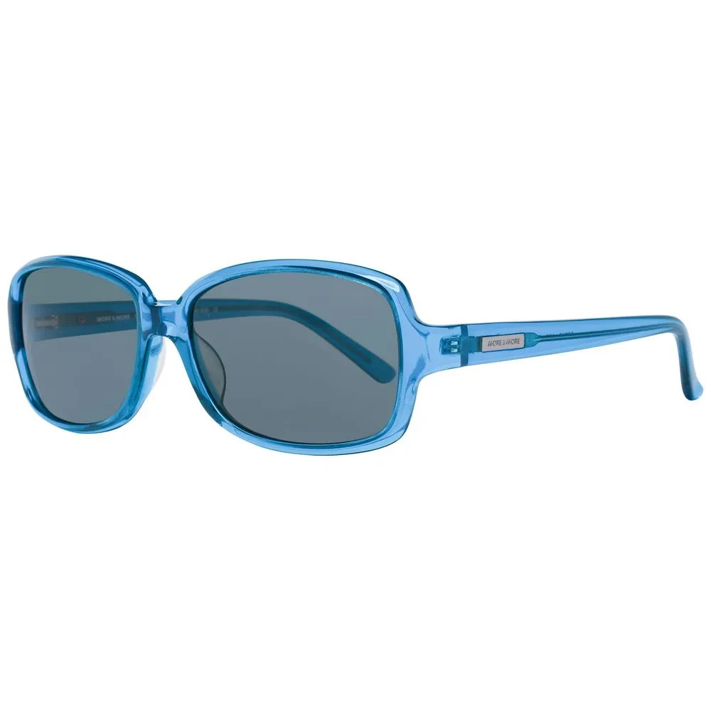 More & More Women's Blue Plastic Sunglasses