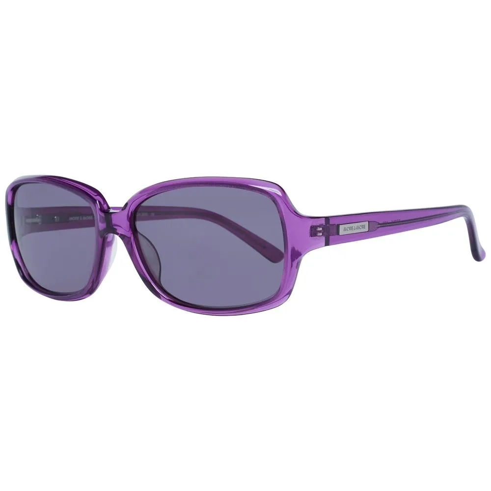 More & More Women's Purple Plastic Sunglasses