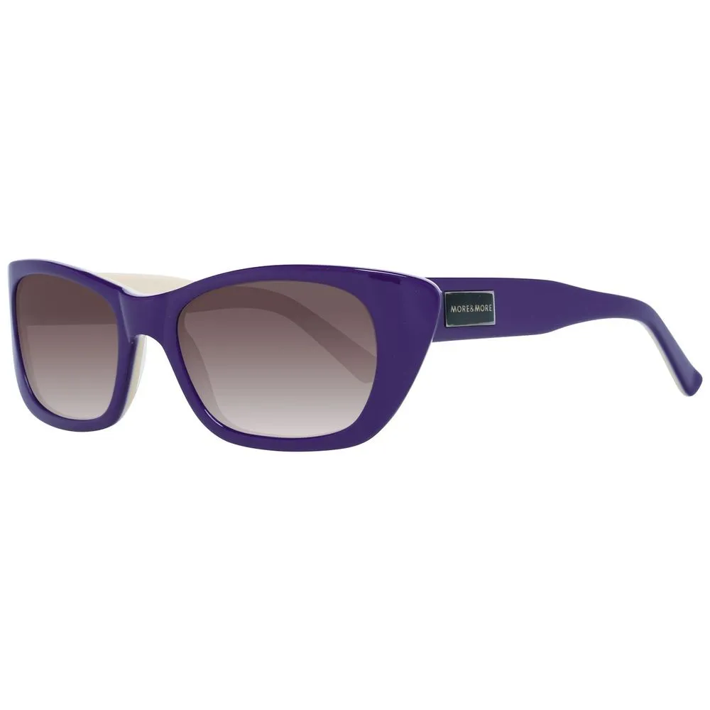 More & More Women's Purple Plastic Sunglasses