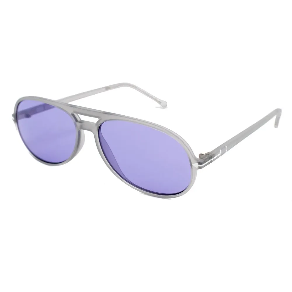 Opposit Unisex Gray Acetate Sunglasses
