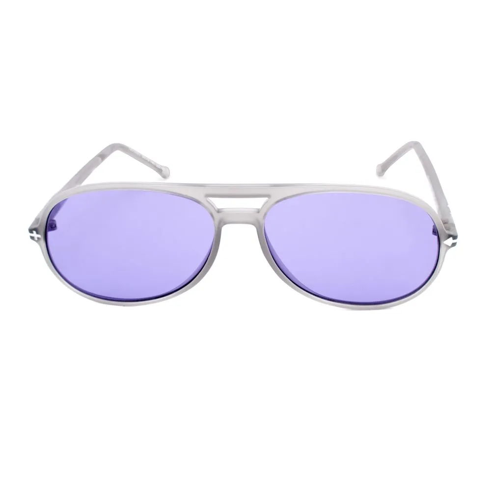 Opposit Unisex Gray Acetate Sunglasses