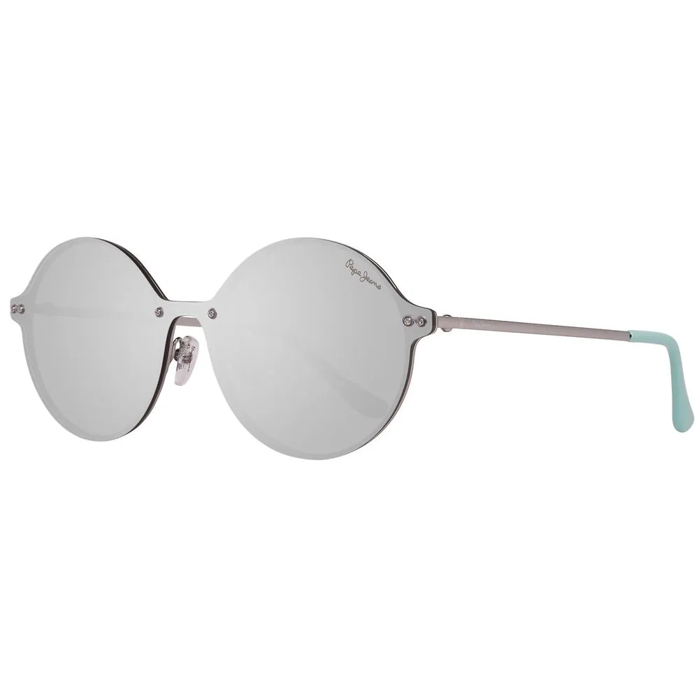 Pepe Jeans Unisex Silver Metal Sunglasses