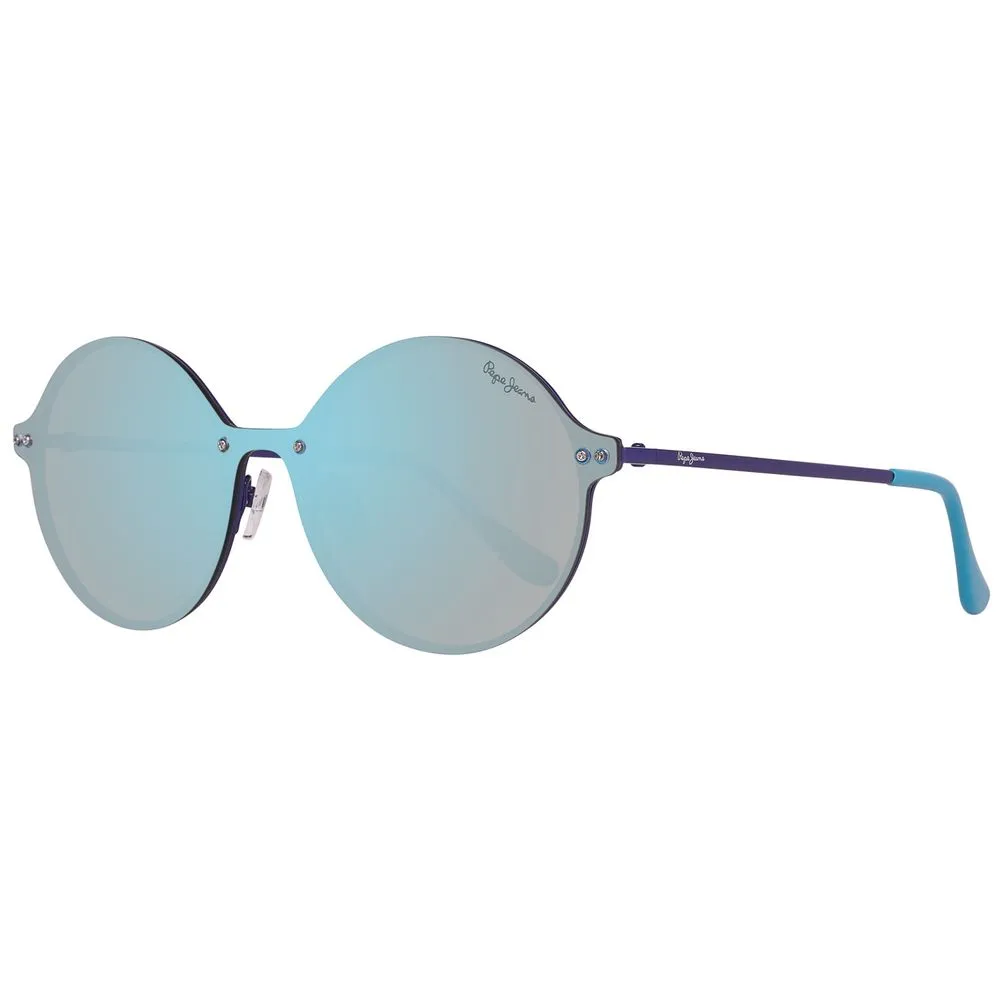 Pepe Jeans Unisex Blue Metal Sunglasses