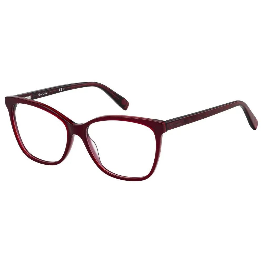 Pierre Cardin Women's Burgundy Acetate Frames
