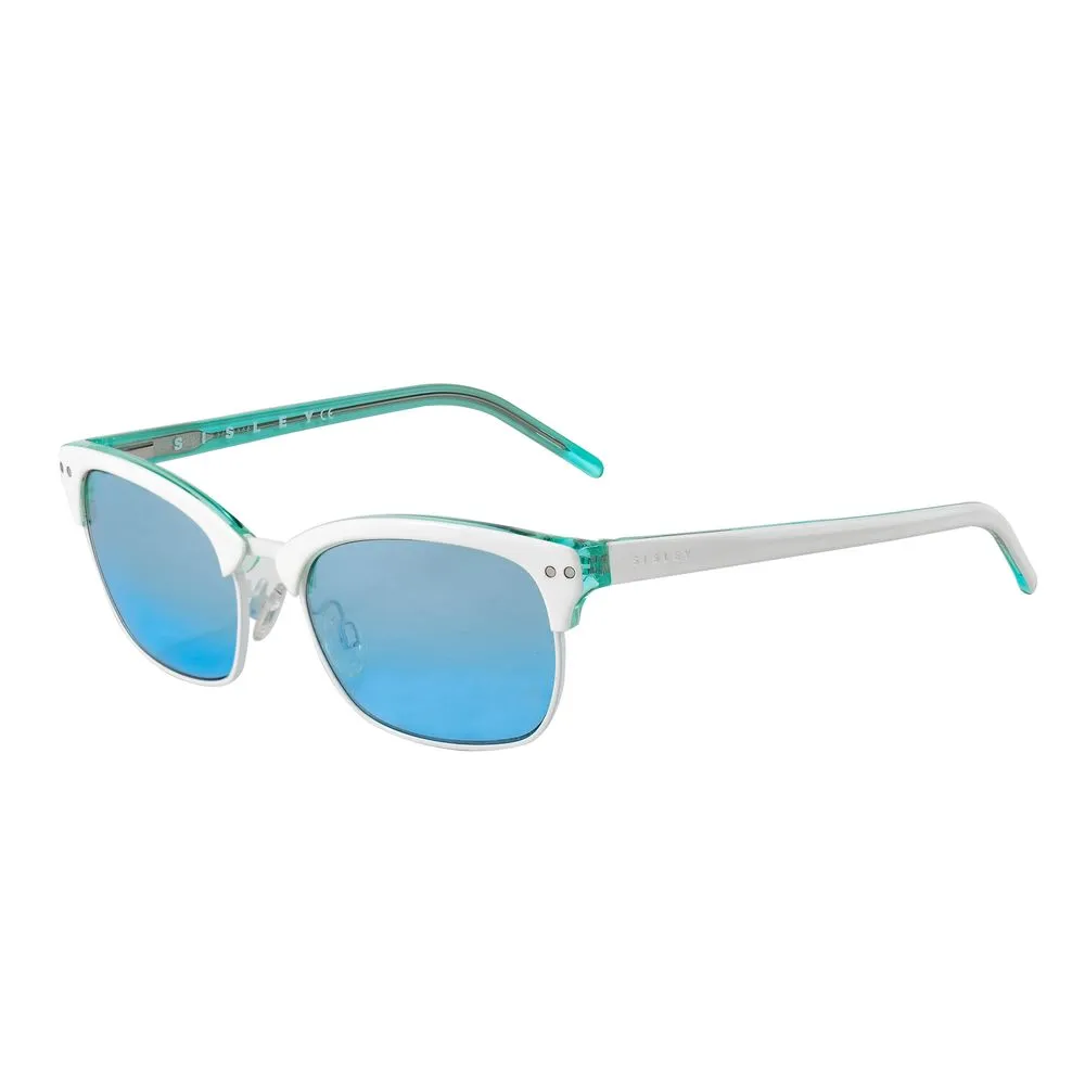 Sisley Women's White Acetate Sunglasses