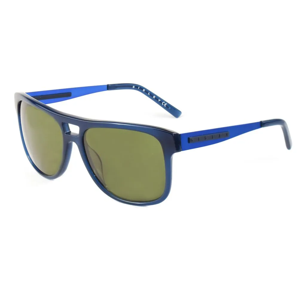 Sisley Men's Blue Acetate Sunglasses