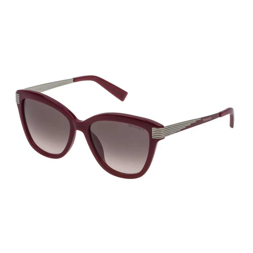 Trussardi Women's Red Acetate Sunglasses