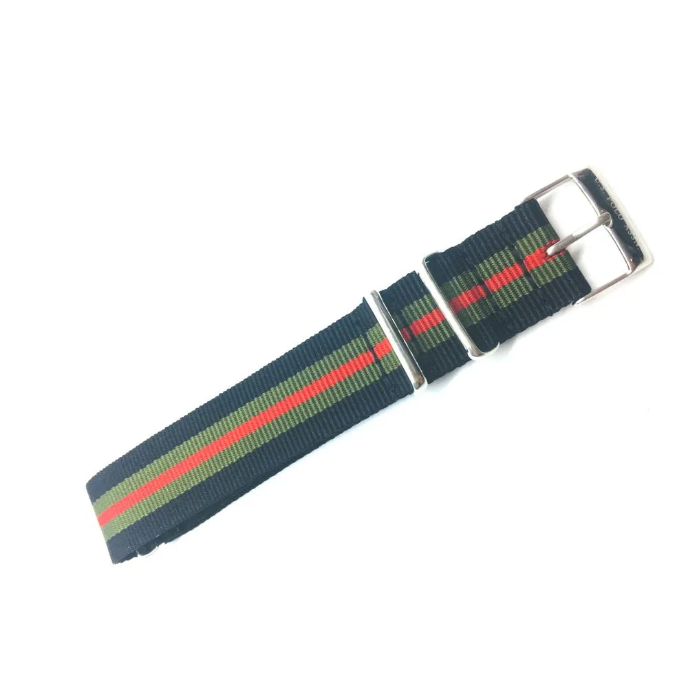 U.S. POLO ASSN. Men's Green Textile Watch