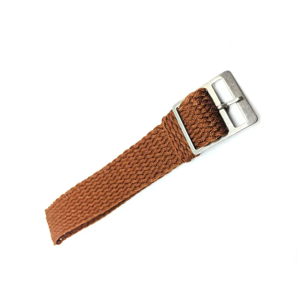 U.S. POLO ASSN. Men's Brown Textile Watch