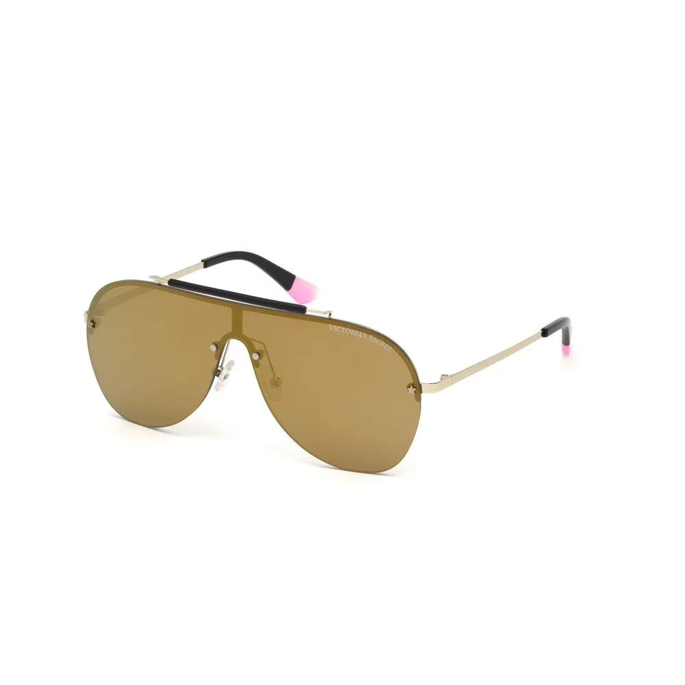 Victoria's Secret Women's Rose Gold Metal Sunglasses