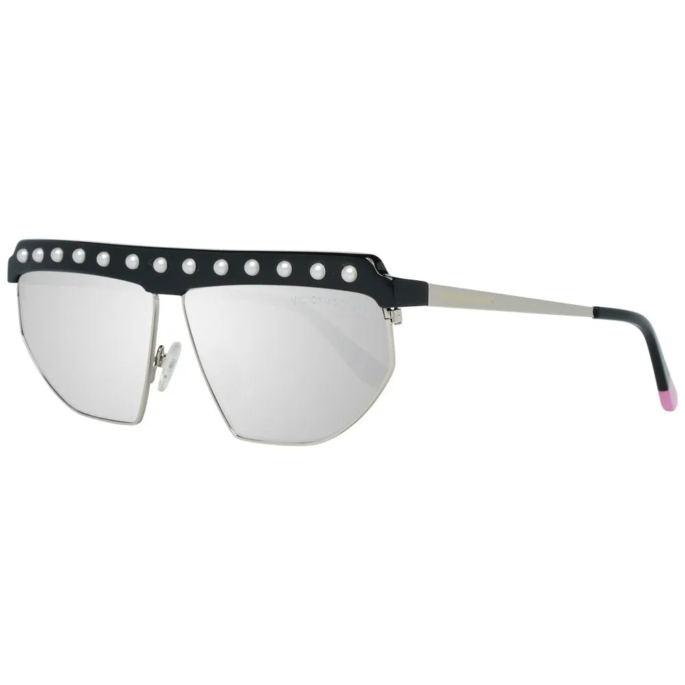 Victoria's Secret Women's Black Metal Sunglasses