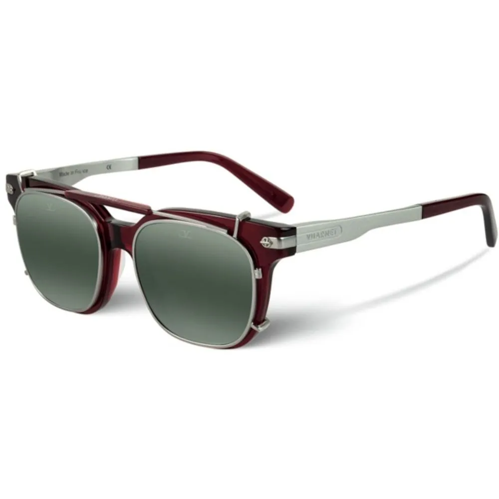 Vuarnet Unisex Red Metal Frames