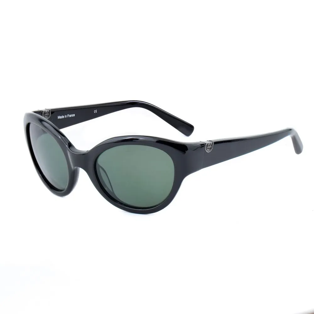 Vuarnet Women's Black Acetate Sunglasses