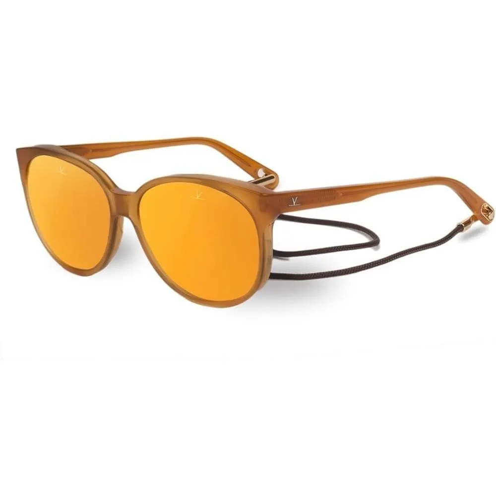 Vuarnet Women's Brown Acetate Sunglasses