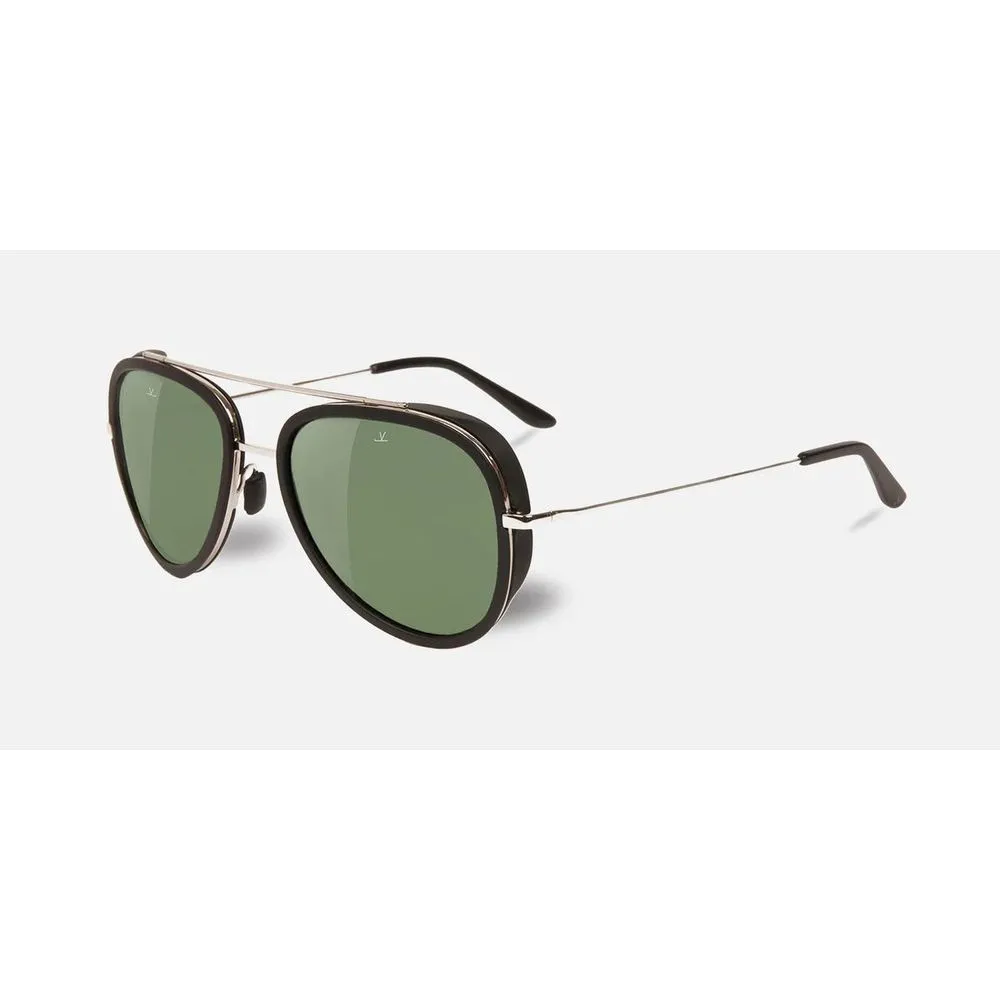 Vuarnet Men's Black Stainless Steel Stainless Steel Sunglasses