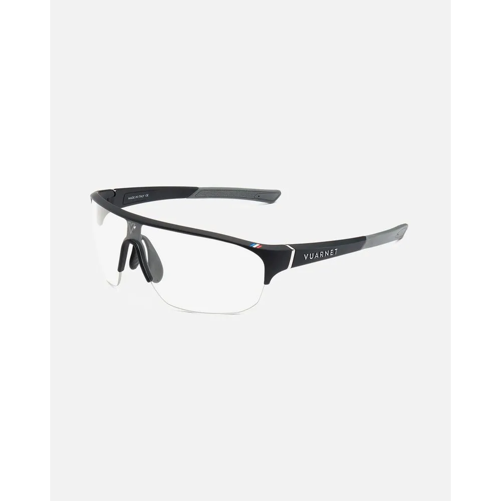 Vuarnet Unisex Black Acetate Sunglasses