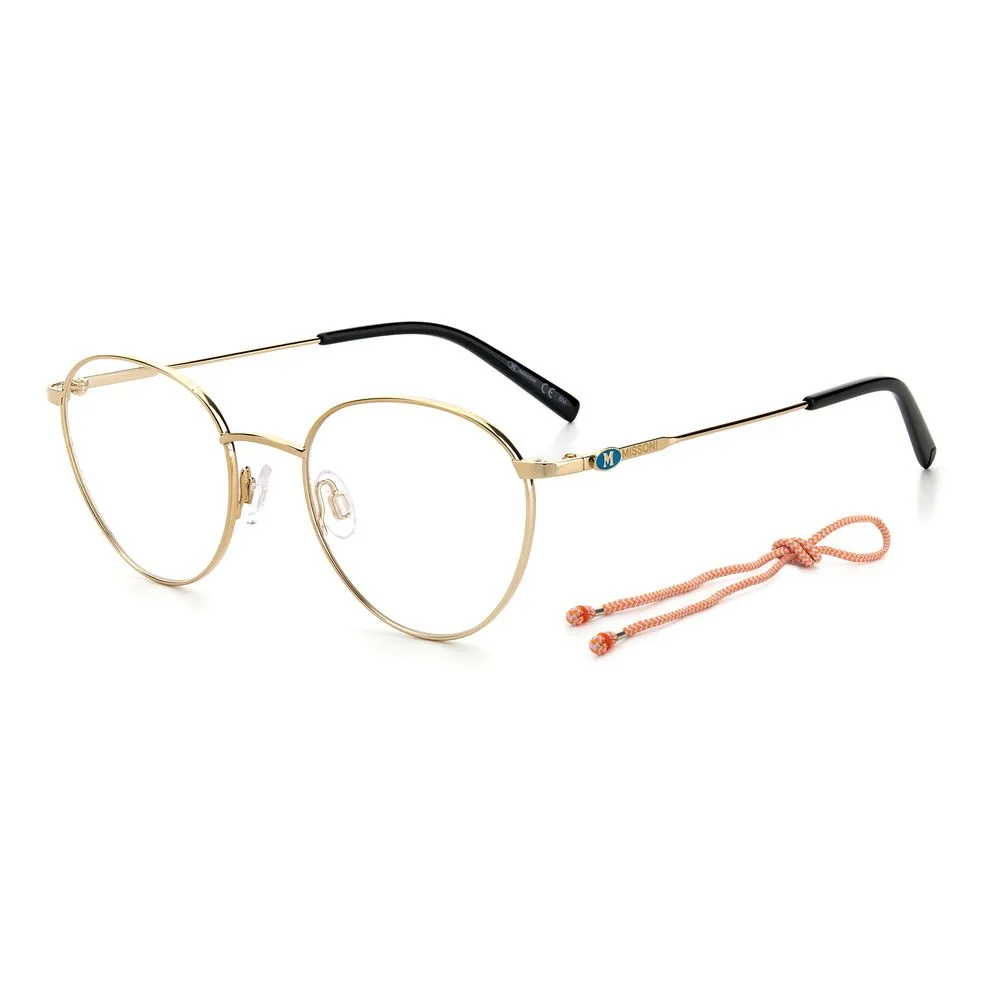 M Missoni Women's Gold Metal Frames
