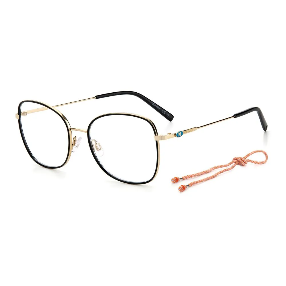 M Missoni Women's Black Metal Frames