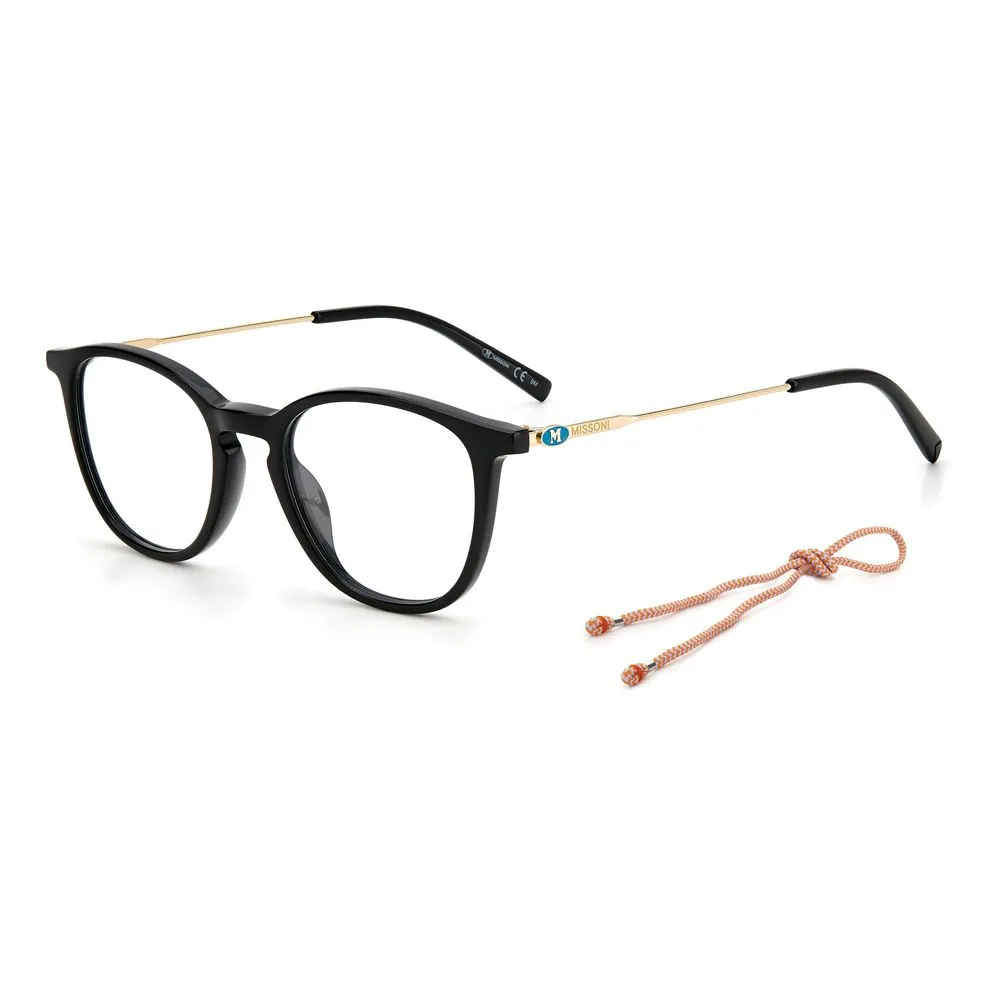 M Missoni Women's Black Acetate Frames
