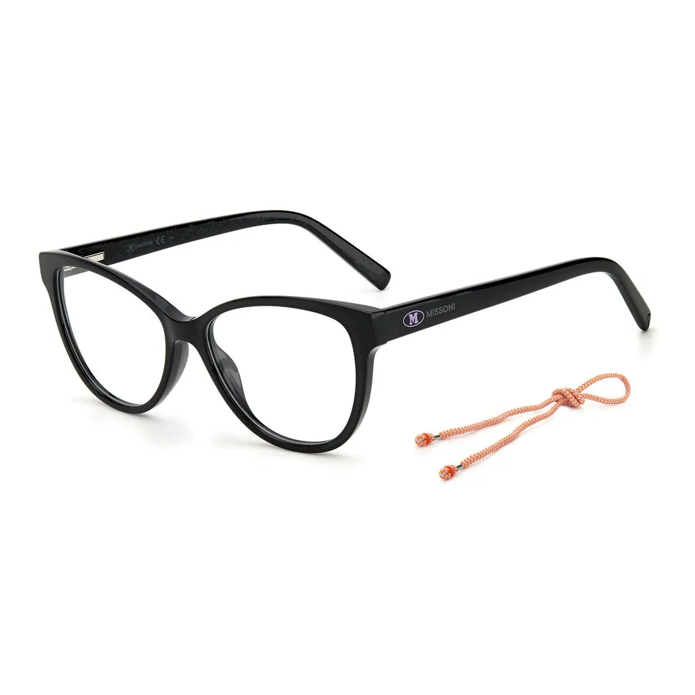 M Missoni Women's Black Acetate Frames