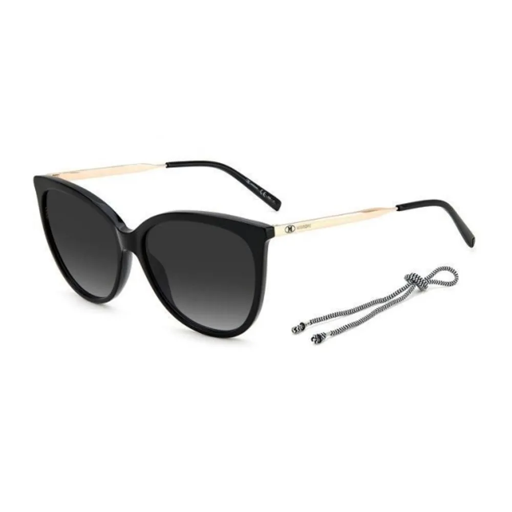 M Missoni Women's Black Acetate Sunglasses