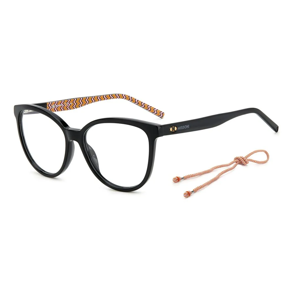 M Missoni Women's Black Acetate Frames