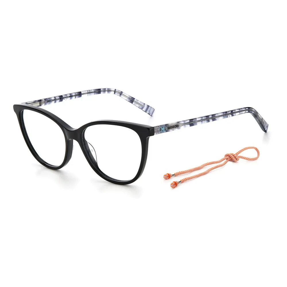 M Missoni Women's Black Acetate Frames