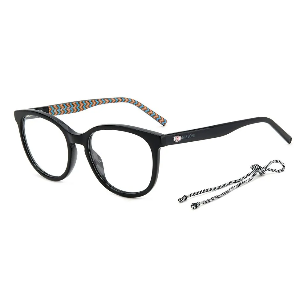 M Missoni Women's Black Acetate Frames
