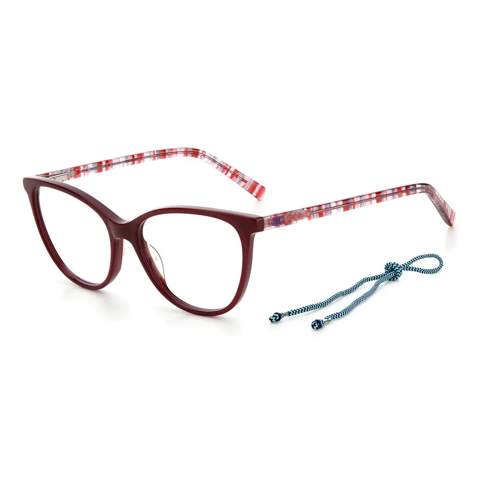 M Missoni Women's Red Acetate Frames