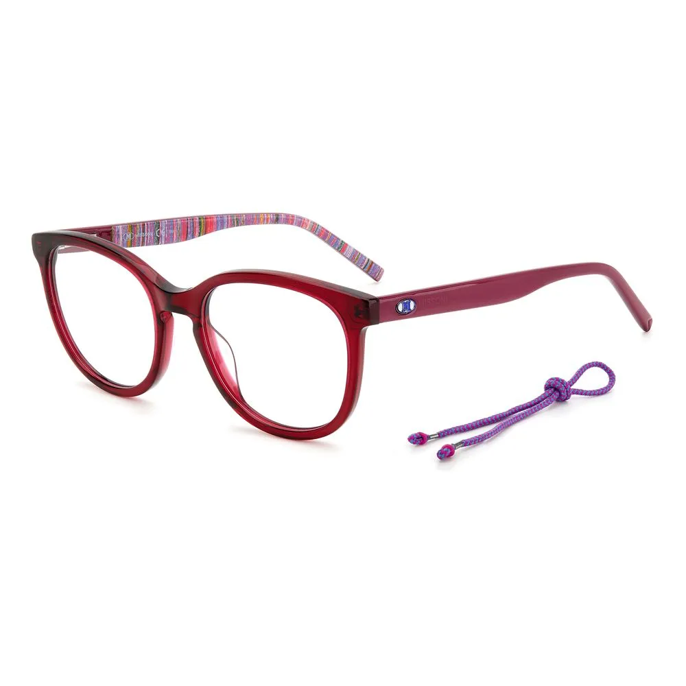 M Missoni Women's Red Acetate Frames