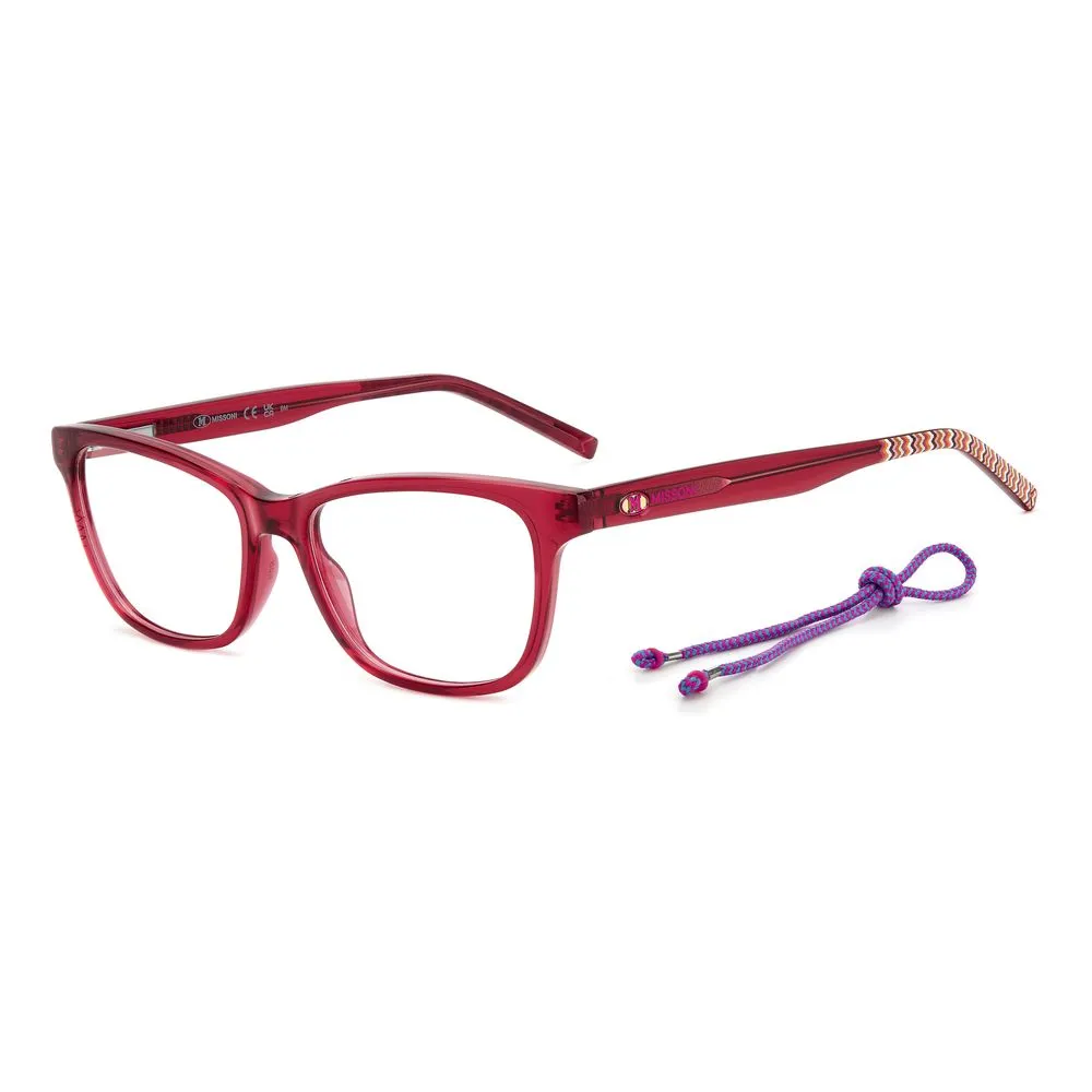 M Missoni Women's Red Acetate Frames