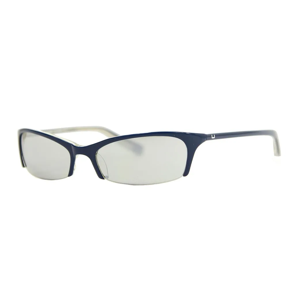 Adolfo Dominguez Women's Blue Acetate Sunglasses