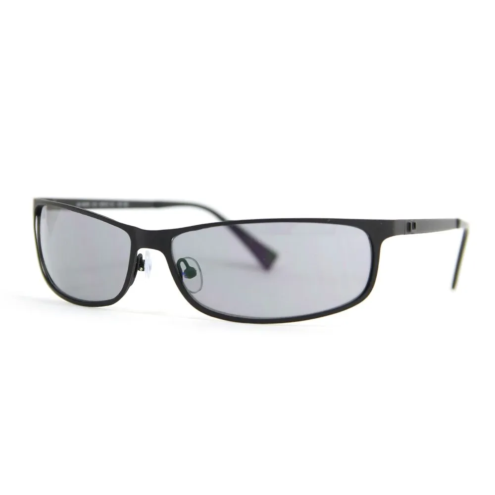Adolfo Dominguez Women's Black Metal Sunglasses