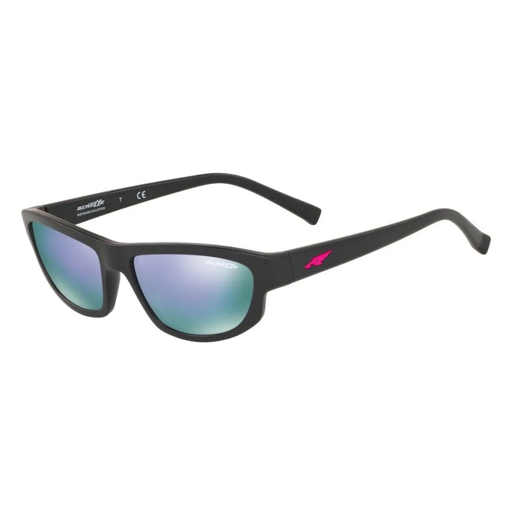 Arnette Unisex Black Resin Sunglasses