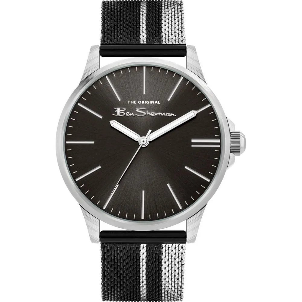 Ben Sherman Men's Black Stainless Steel Watch