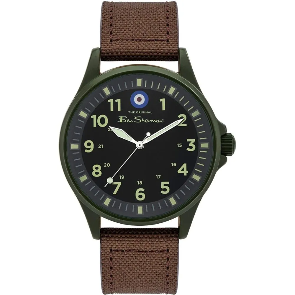 Ben Sherman Men's Brown Leather Watch