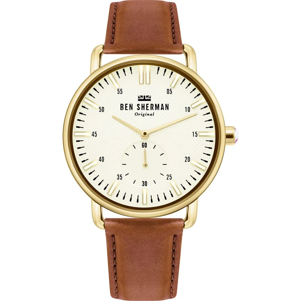Ben Sherman Men's Brown Leather Watch