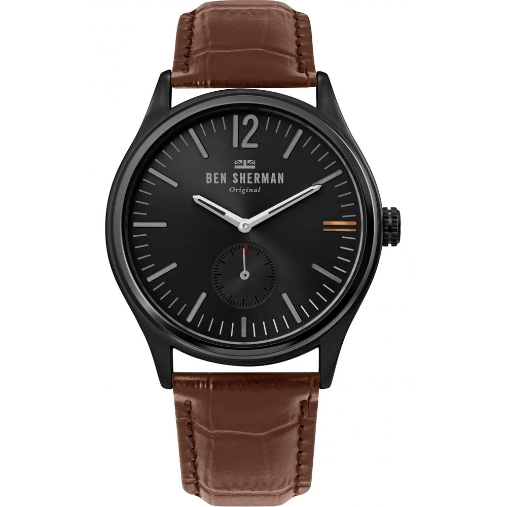 Ben Sherman Men's Brown Leather Watch