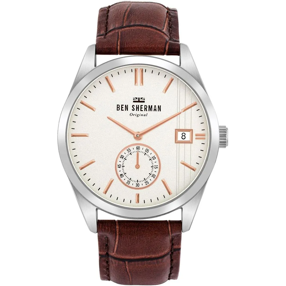 Ben Sherman Men's Brown Leather Watch