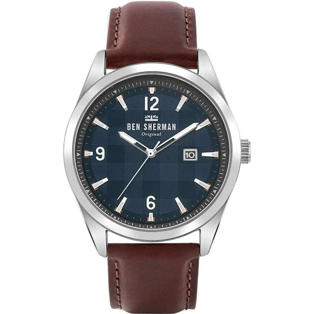 Ben Sherman Men's Brown Leather Watch