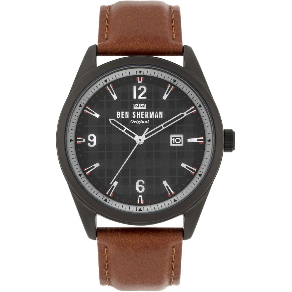 Ben Sherman Men's Brown Leather Watch